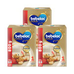 Bebelac Gold 1 Devam Sütü 0-6 Ay 800 Gr x 3 Adet 2400 Gr