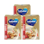 Bebelac Gold 1 Devam Sütü 0-6 Ay 800 Gr x 3 Adet 2400 Gr