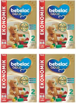 Bebelac Gold 2 Devam Sütü 6-12 Ay 800 G X 4 Adet Avantaj Paketi