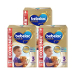 Bebelac Gold 3 Çocuk Devam Sütü, 3X800GR 9-12 AY