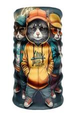 Bebo Store Extreme Spor Motor Ve Bisiklet Kullananlara Özel Desenli Buff Boyunluk Bandana Balaklava - kapsonlu_kedi