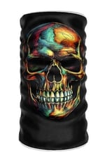 Bebo Store Extreme Spor Motor Ve Bisiklet Kullananlara Özel Desenli Buff Boyunluk Bandana Balaklava - kuru_kafa-4