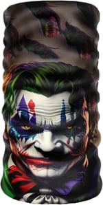 Bebo Store Extreme Spor Motor Ve Bisiklet Kullananlara Özel Desenli Buff Boyunluk Bandana Balaklava - joker-1