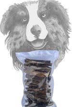 Beef Lung Stick - 250 gr Dana Akciğer Avantaj Paketi Köpek Ödül Maması