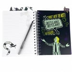 Beetlejuice Tab Günlük Defteri, Spiral Ciltli, 144 Çizgili Sayfa, 8 x 7 inç