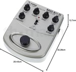 Behringer BDI21 V-Tone Profesyonel Akustik Gitar İçin Pedallı Preamfi DI-BOX