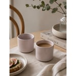 Beige & Stone 2'li Set Parlak Bej Seramik Kupa 175 Ml Minimal Kahve Kupası Çay Fincanı Espresso Ve Türk Kahvesi Bardağı