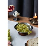 Beige & Stone Ahşap Ayaklı 15,5 Cm Çerez Meyve Kuruyemiş Sunum Kase Stand