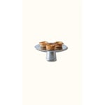 Beige & Stone Metal Ayaklı 23 Cm Tatlı Meyve Servis / Sunum Tabağı