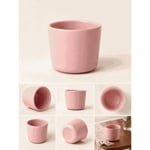 Beige & Stone Pembe Seramik Kupa 175 Ml Minimal Kahve Kupası Çay Fincanı Espresso Ve Türk Kahvesi Bardağı