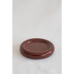 Beige & Stone Seramik Küçük Boy Kahverengi Donut Tatlı Tabağı