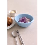 Beige & Stone Seramik Mavi Donut Dondurma Bowl Kahvaltılık Tatlı Salata Kase