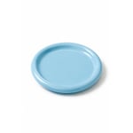Beige & Stone Seramik Mavi Donut Kahvaltı Pasta Yemek Ve Tatlı Servis Tabak 25 Cm