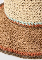 Bej Hasır Bucket Şapka 1910085-70202