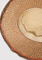 Bej Hasır Bucket Şapka 1910085-70202
