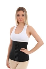 Bel Destekleyici Askısız Sıkılaştırıcı Lateks Doğum Sonrası Latex Korse Bel ve Göbek Korsesi