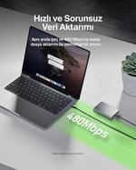 Belkin 2'li Örgülü USB-C - USB-C Kablo, 1,5 m, 60 W – Yumuşak, Esnek ve Hızlı Şarj Kablosu, iPhone 17 ve 16 Serisi, Galaxy S25, Pixel 10, iPad Pro ve Daha Fazlasıyla Uyumlu, Siyah
