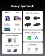 Belkin 2'li Örgülü USB-C - USB-C Kablo, 1,5 m, 60 W – Yumuşak, Esnek ve Hızlı Şarj Kablosu, iPhone 17 ve 16 Serisi, Galaxy S25, Pixel 10, iPad Pro ve Daha Fazlasıyla Uyumlu, Siyah