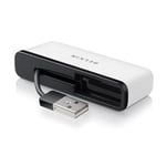Belkin 4 USB-A Girişli HUB, USB 2.0, Seyahat Boy, Siyah