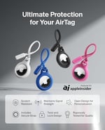 Belkin AirTag için Anahtarlıklı Kılıf - Mavi