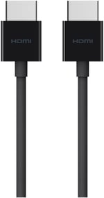Belkin AV10168bt2M-BLK HDMI Kablosu, Belkin Amazon fire-TV ve diğer HDMI özellikli cihazlar için (4 K uyumlu), 2,4 m – siyah 6.6 Feet Siyah - Seçenekler: 6.6 Feet, 3.3', 6 m