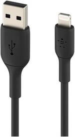 Belkin Lightning Kablosu, iPhone 15, 14, 13, 12, SE, 11, XS, XR, X,8, iPad, Airpods Pro uyumlu Boost Charge Lightning, USB Kablos - Seçenekler: 1 m, 2 m, 3 m, Kablo, Tek, Tek Kişilik, USB-C kablosu...