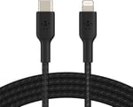 Belkin Lightning Kablosu, iPhone 15, 14, 13, 12, SE, 11, XS, XR, X,8, iPad, Airpods Pro uyumlu Boost Charge Lightning, USB Kablos - Seçenekler: 1 m, 2 m, 3 m, Kablo, Tek, Tek Kişilik, USB-C kablosu...