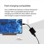 Belkin RockStar USB-C Şarj Adaptörlü 3,5 mm Ses, iPad Pro, Galaxy, Note, Google Pixel, LG G6, Sony Xperia, OnePlus ve Daha Fazlası ile Uyumlu USB-C Ses Adaptörü - Siyah