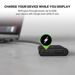 Belkin USB-C-HDMI Adaptörü Şarj Cihazı AVC002btBK,4K UHD Videoyu, Bağlı Cihazlar için 60 W’a kadar Doğrudan İletim Gücünü Deste - Seçenekler: USB C to HDMI, Multimedya Adaptörü, USB C to Multimedia...