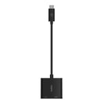 Belkin USB-C-HDMI Adaptörü Şarj Cihazı AVC002btBK,4K UHD Videoyu, Bağlı Cihazlar için 60 W’a kadar Doğrudan İletim Gücünü Deste - Seçenekler: USB C to HDMI, Multimedya Adaptörü, USB C to Multimedia...