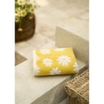 Bella Maison %100 Pamuk Daisy Jakarlı El Havlusu Sarı (30x50 Cm) Sarı