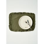 Bella Maison %100 Pamuk Elegance Amerikan Servis Haki (35x45 Cm) Haki