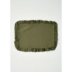 Bella Maison %100 Pamuk Elegance Amerikan Servis Haki (35x45 Cm) Haki