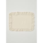 Bella Maison %100 Pamuk Elegance Fırfırlı Amerikan Servis Ekru (35x45 Cm) Ekru