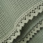 Bella Maison %100 Pamuk Feel Çift Kişilik Waffle Pike Haki (200x220 Cm) Haki