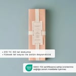 Bella Maison %100 Pamuk Saten 2'li Yastık Kılıfı Somon (50x70 Cm) Somon