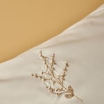 Bella Maison %100 Pamuk Saten Exclusive King Size Nevresim Takımı Beyaz (240x220 Cm) Beyaz