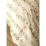 Bella Maison %100 Pamuk Saten Flora Çift Kişilik Nevresim Takımı Bej (200x220 Cm) Bej