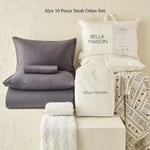 Bella Maison Alya 10 Parça Yatak Odası Çeyiz Seti