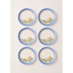 Bella Maison Bianca New Bone 6'lı Pasta Tabağı Seti (20 Cm)
