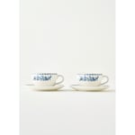 Bella Maison Bleu Blanc 2'li Çay Fincan Seti Mavi (270 Cc) Mavi