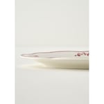 Bella Maison Catherine New Bone Porselen Sunum Tabağı Kırmızı (30,5 Cm) Kırmızı