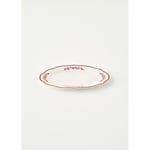 Bella Maison Catherine New Bone Porselen Sunum Tabağı Kırmızı (26 Cm) Kırmızı