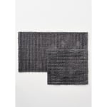 Bella Maison Cosy Paspas Takımı Antrasit (60x100 Cm) Antrasit