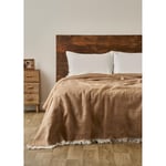Bella Maison Cozy Akrilik Çift Kişilik Battaniye Bej (200x220 Cm) Bej