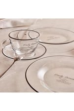 Bella Maison Daily Reminder 2'li Çay Fincan Seti Siyah (240 cc)