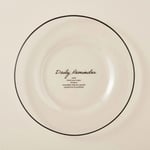 Bella Maison Daily Reminder Servis Tabağı 4'lü Siyah (26 Cm)