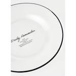 Bella Maison Daily Reminder Servis Tabağı 4'lü Siyah (26 Cm)