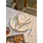 Bella Maison Daisy Scallop Kenar Peçete Bej (40x40 Cm) Bej
