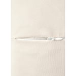 Bella Maison Daisy Volanlı Kenar Nakışlı Dekoratif Yastık Kılıfı Bej (35x50 Cm) Bej